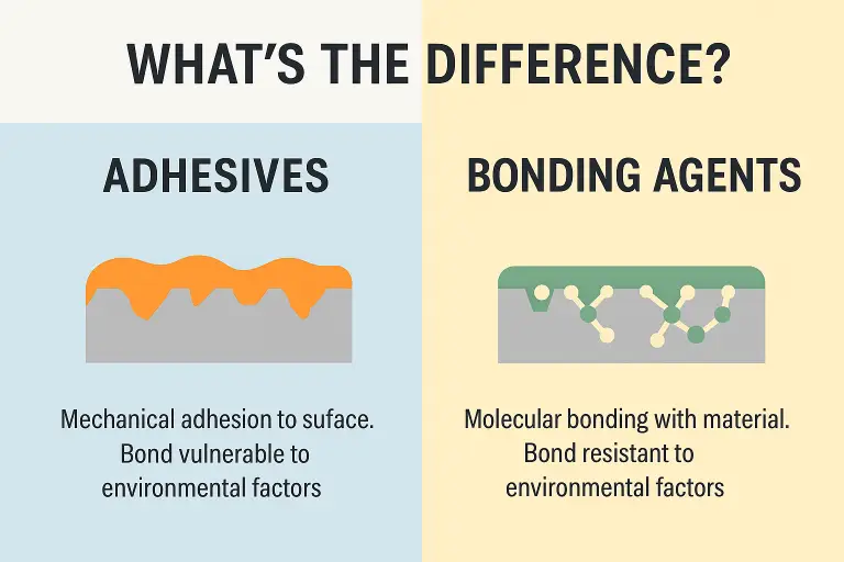 Bonding Agents vx Adhesvies
