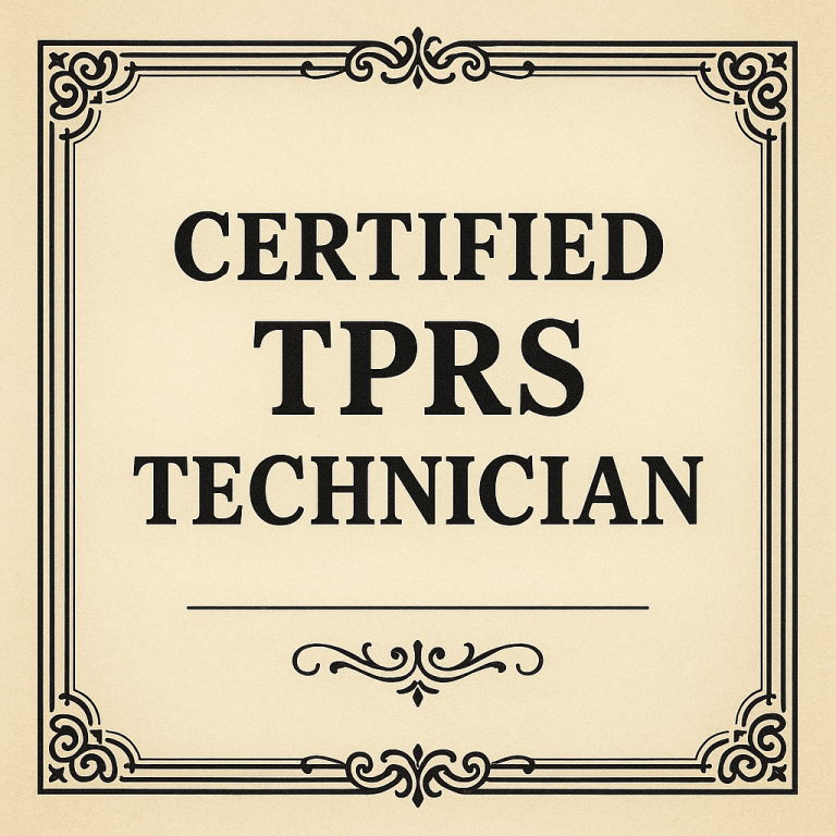 Certified TPRS Technician