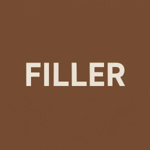 Filler - to fill holes and cracks.