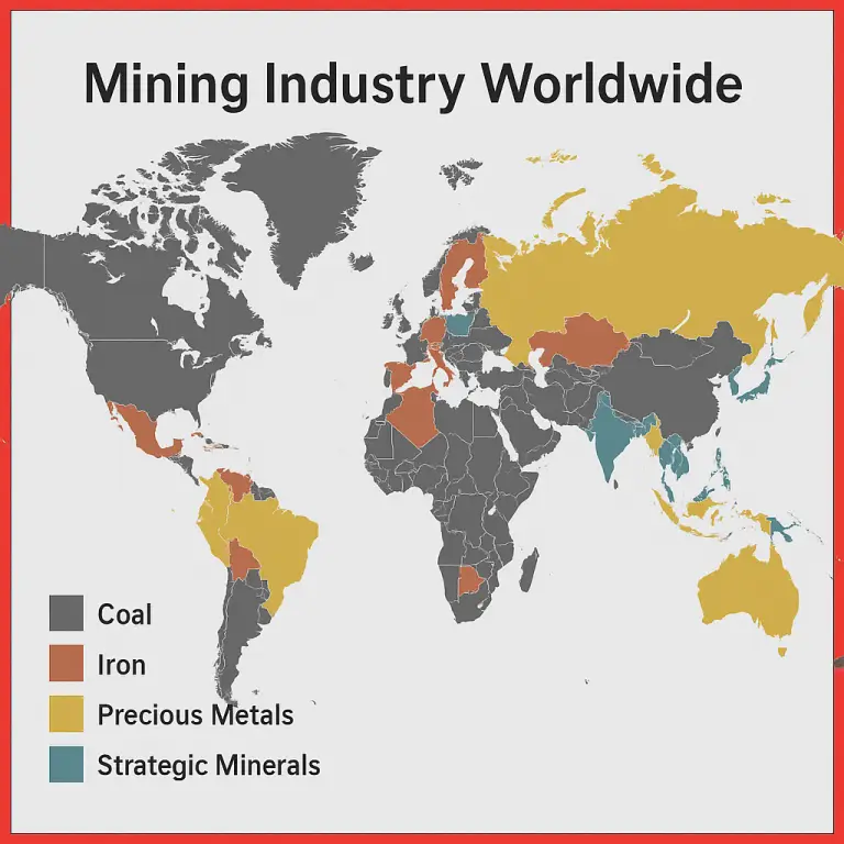 Grpahic of the Mining Industry Worldwide