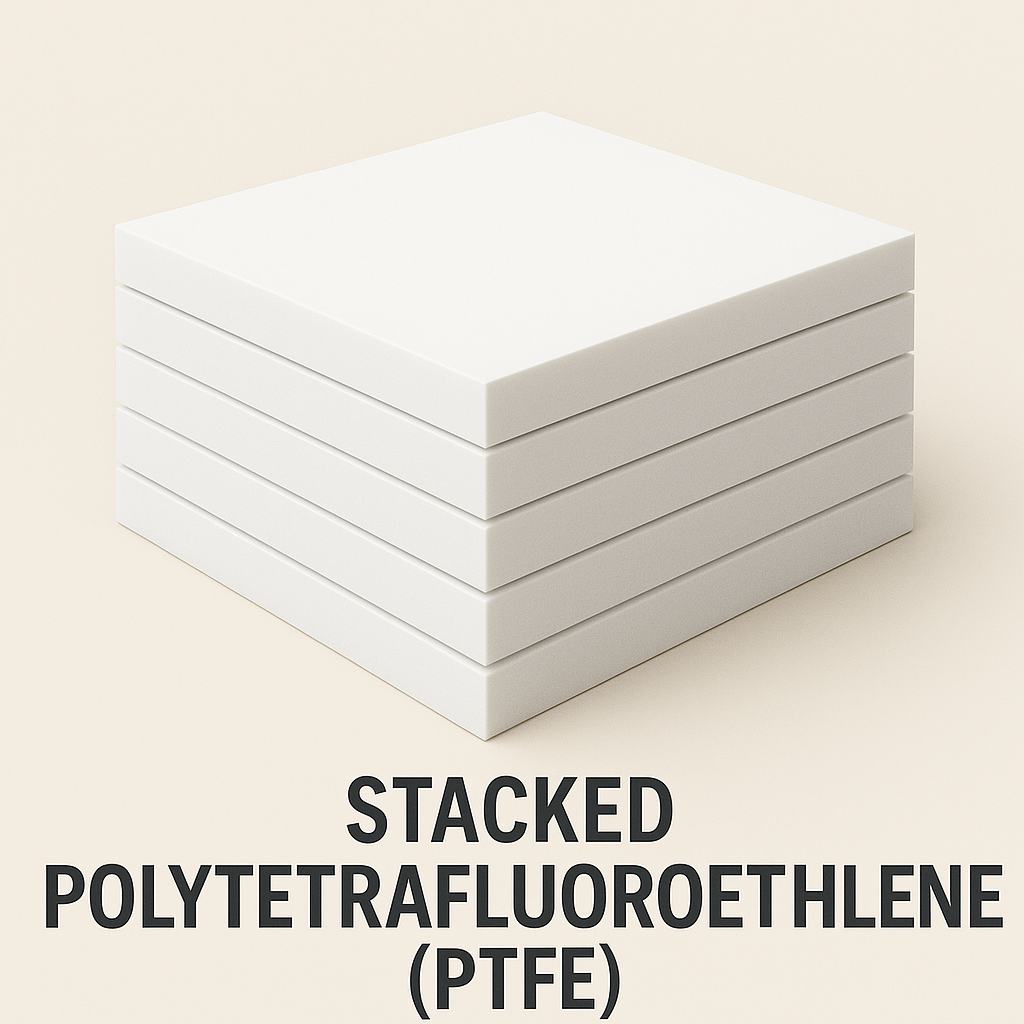 Stacked PTFE Blocks