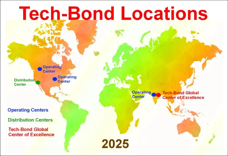 Tech-Bond Locations - 2025