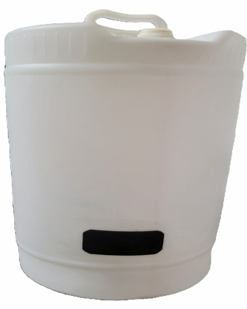 Repaired Poly Water Tank