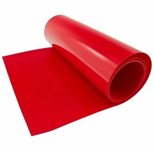 Silicone rubber red