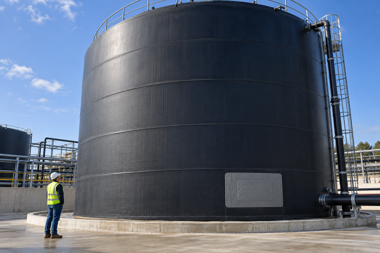 The Repair of a Large Poly (Plastic) Tank